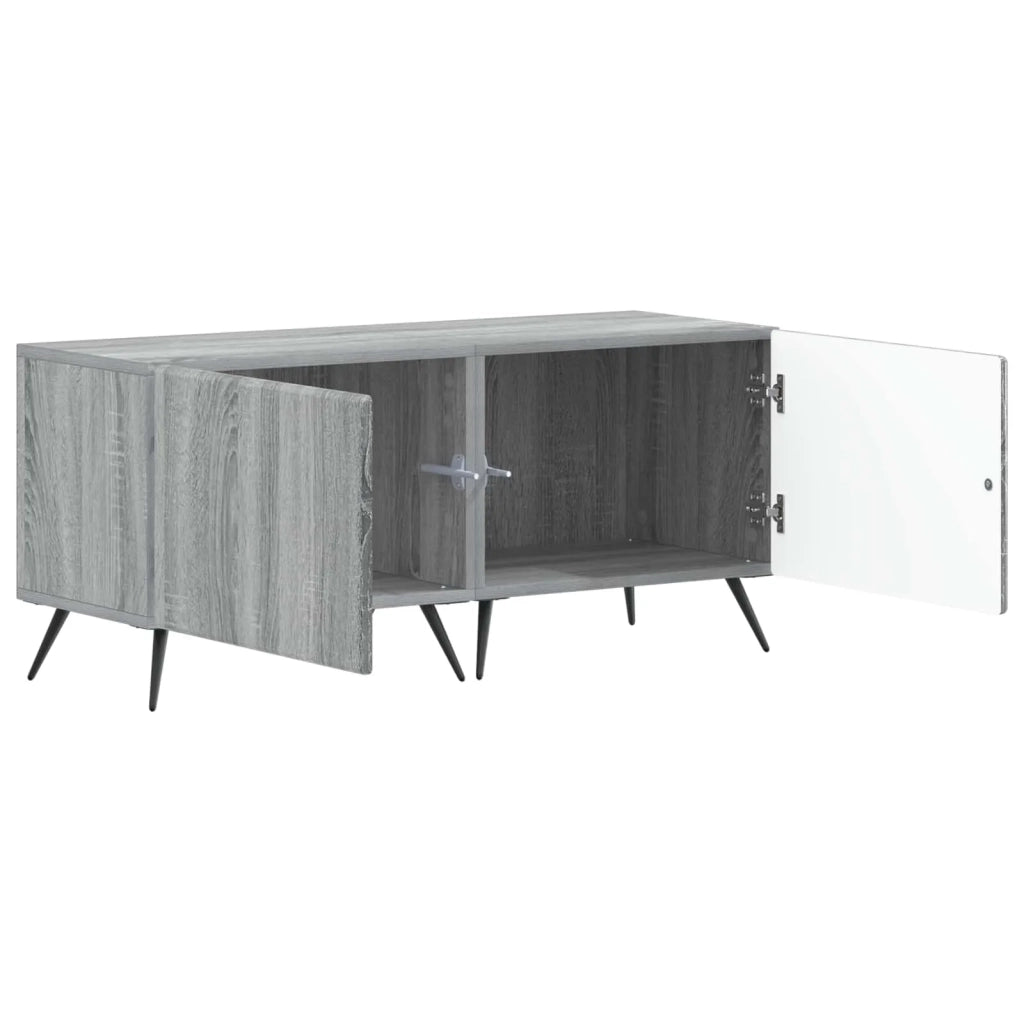 Mobile TV Sonoma grigio Legno ingegnerizzato 897561