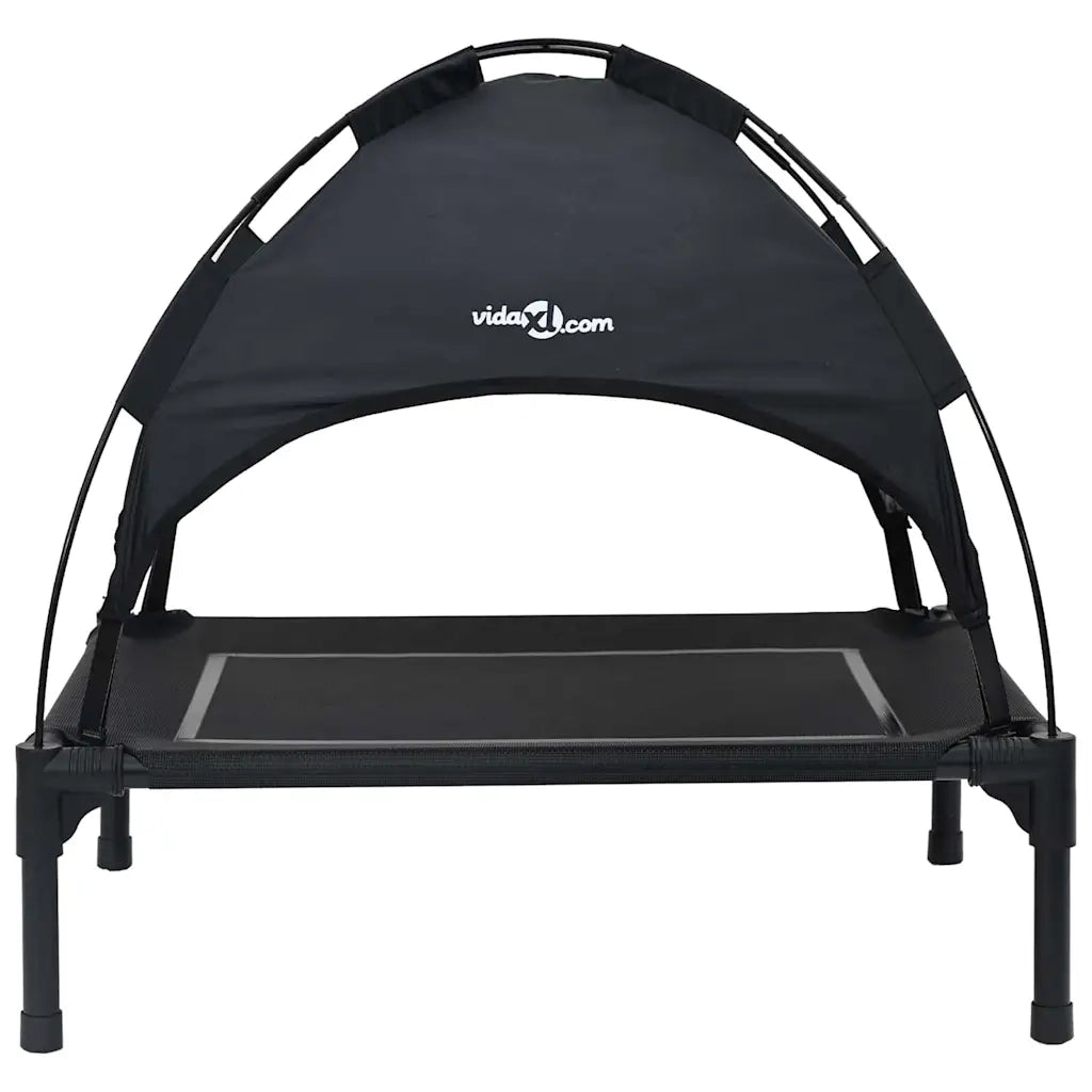 Letto per Cani Nero 71 x 64 x 71 cm Acciaio CFW2823171