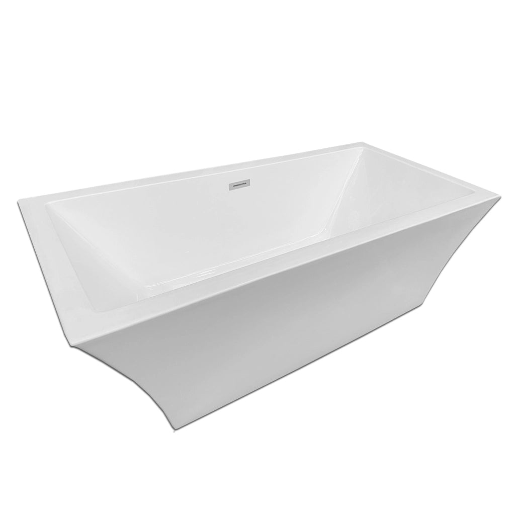 Vasca freestanding bianca 170 X 80 cm – Susan