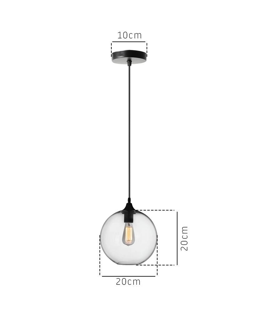 Lampada Da Soffitto Pensile Di Vetro APP311-1CP Loft