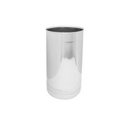 CANNA FUMARIA IN ACCIAIO 316L - ELEMENTO LINEARE DA MT 0.25- Diam. 60- DK- pezzi 1