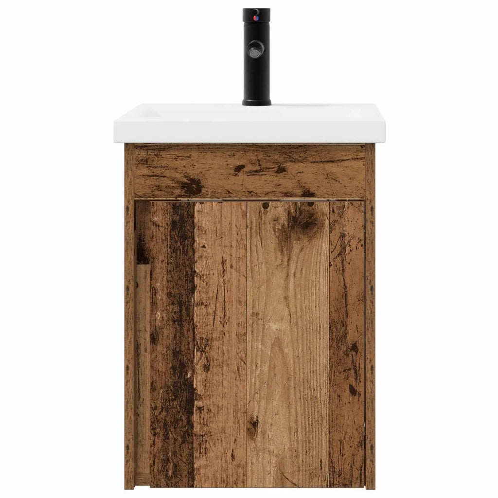 Mobile bagno con rubinetto Legno antico 42 x 40 x 74,5 cm 889535