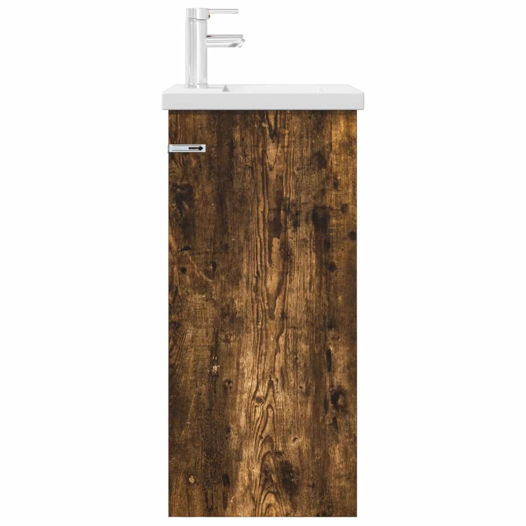 Mobile da bagno con lavabo Rovere Fumo 42 x 40 x 84,5 cm 890724