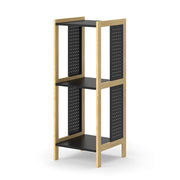 Vicco Scaffale in piedi Nero 40 x 107 cm