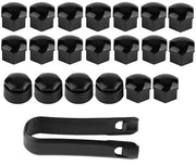 Wielmoeren 20 Stuks - Wielmoer Doppen - Doppi Wielmoerkapjes - Wielmoeren Antidief - 17 mm - Realizzati in ABS