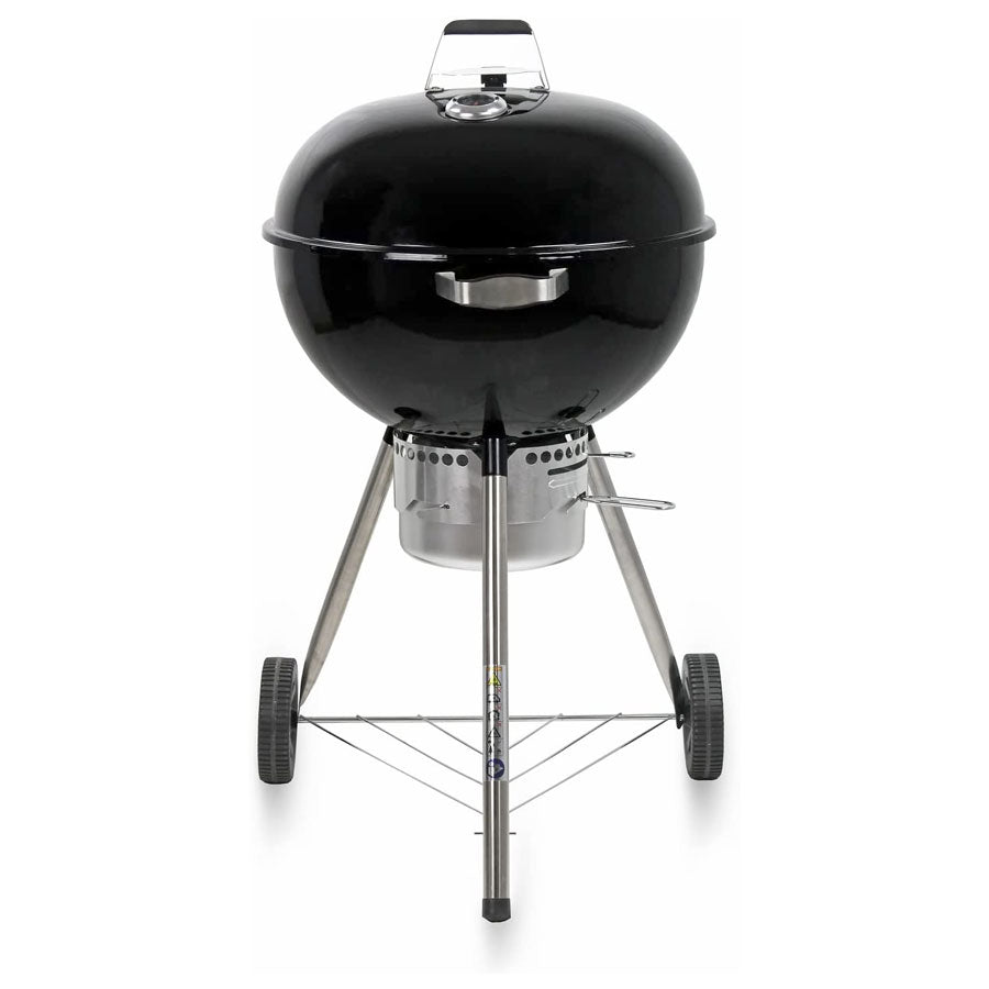 Barbecue a Carbone Carbonella Ø57 cm con Ruote Ketty Nero