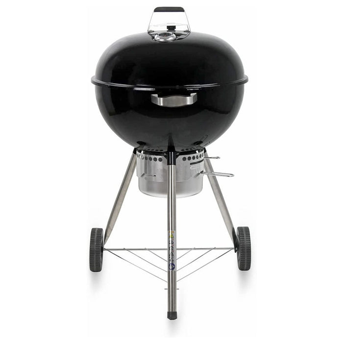 Barbecue a Carbone Carbonella Ø57 cm con Ruote Ketty Nero