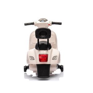 Moto Elettrica per Bambini Licenza Ufficiale  Piaggio Vespa GTS 7,2V Bianca