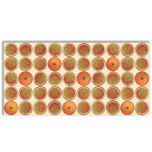 ARANCE - Paraschizzi da cucina in PVC flessibile - Misura 120x60cm spessore 3mm