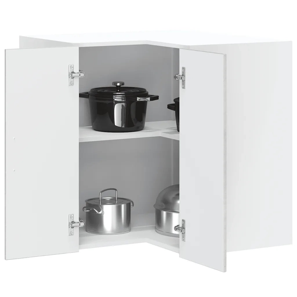 Pensile da Cucina ad Angolo Kalmar Grigio Cemento in Truciolato 853621