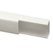 Canale bianco portacavi pvc condizionamento 60x45mm barra 2 metri
