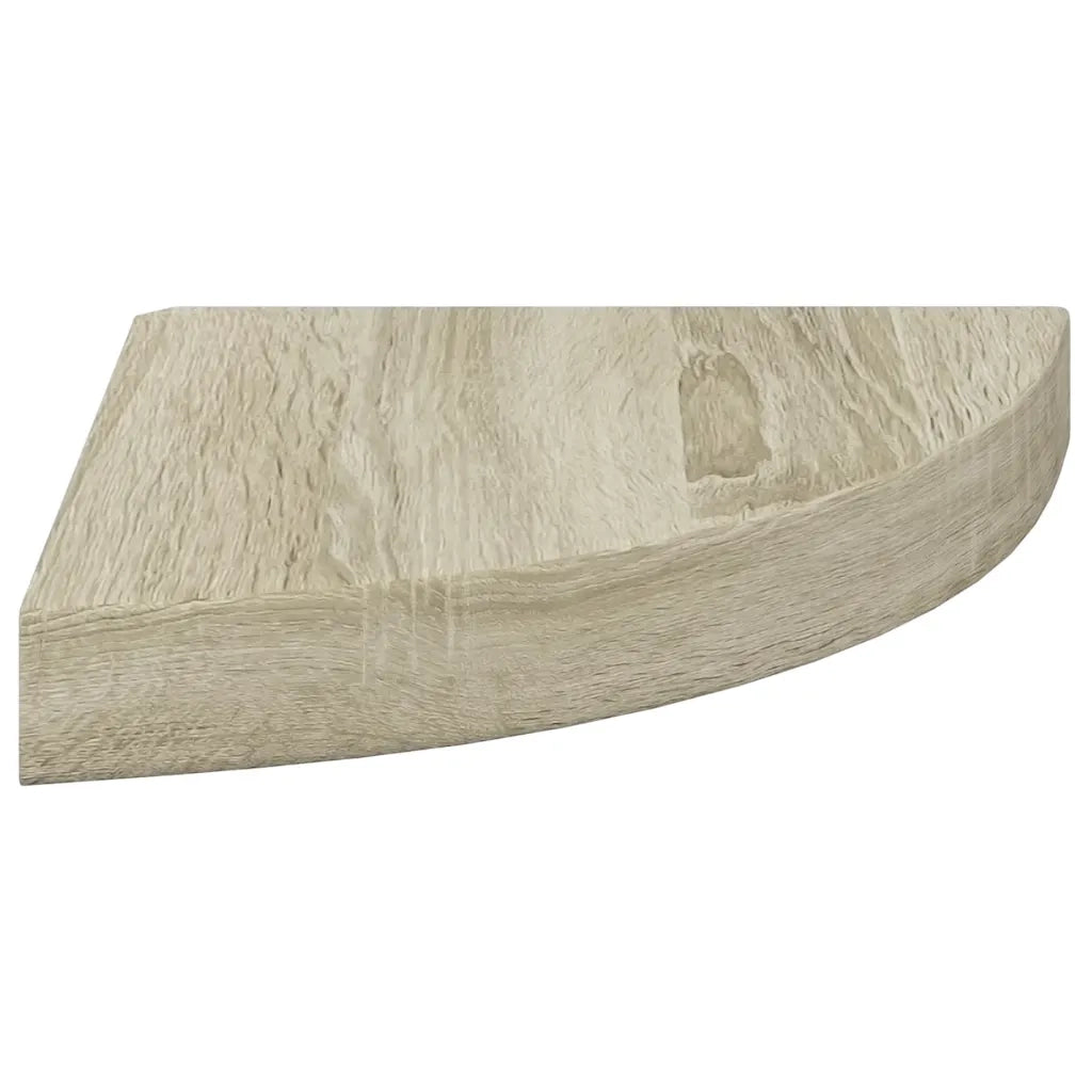 Scaffali Angolari a Parete 4 pz Rovere 25x25x3,8 cm MDF cod mxl 32780