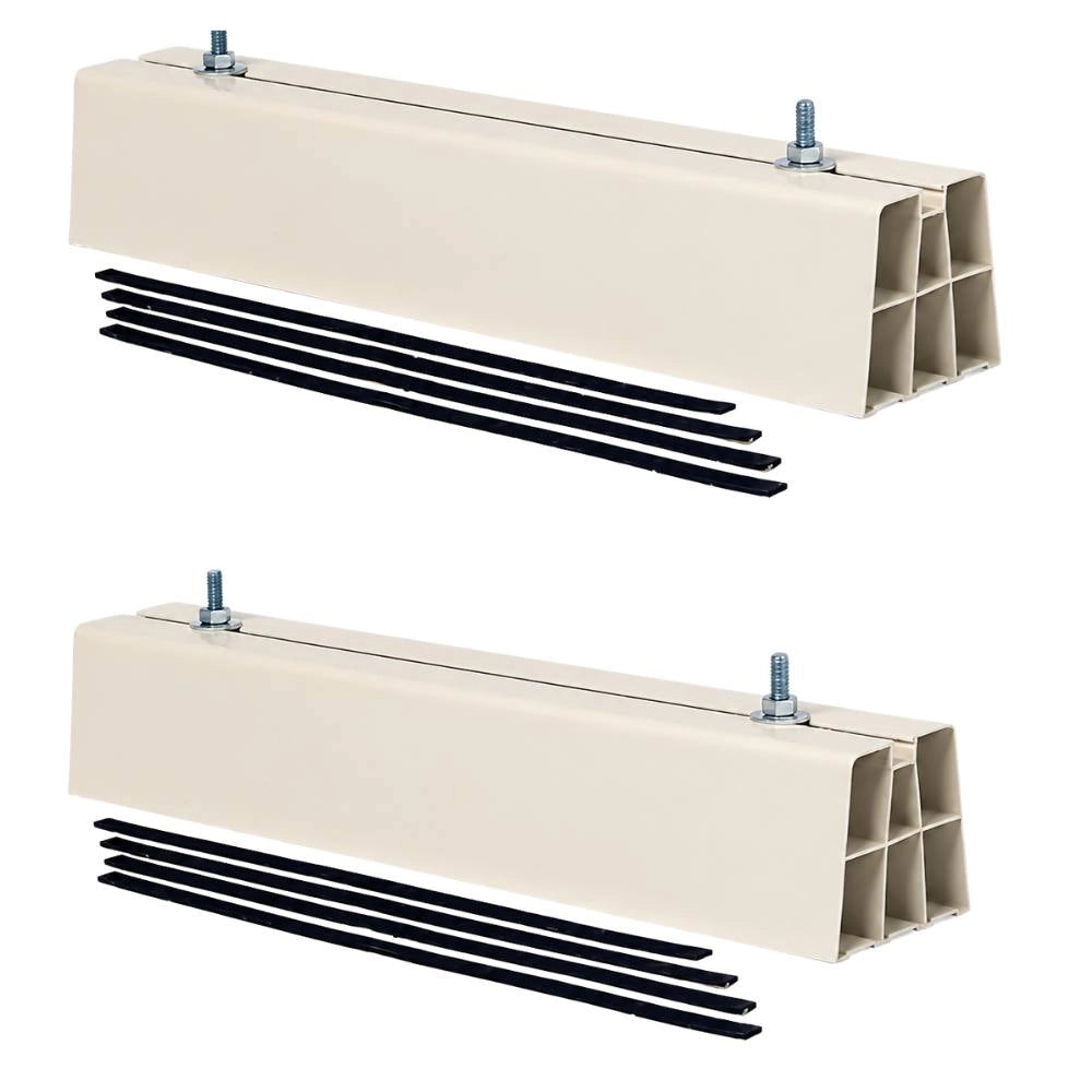 Coppia basi antivibranti per climatizzatore a pavimento 450x80x90 mm