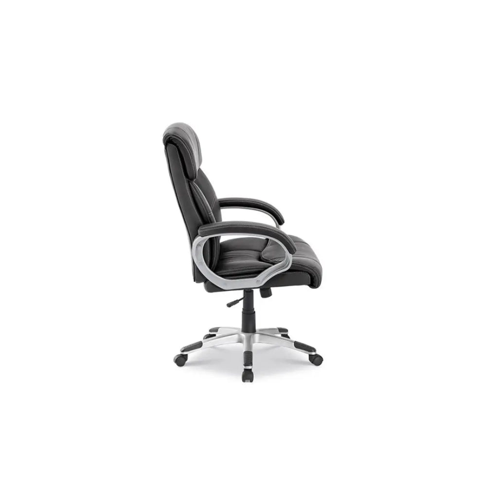 Sedia da ufficio LIDA – PU Nero – Comfort ed eleganza per il tuo spazio lavorativo