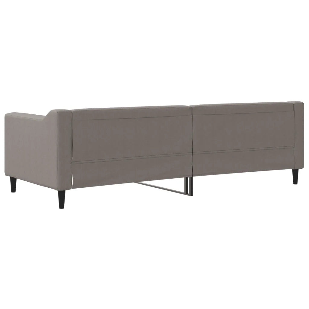 Letto da Giorno Tortora 80x200 cm in Tessuto 354159
