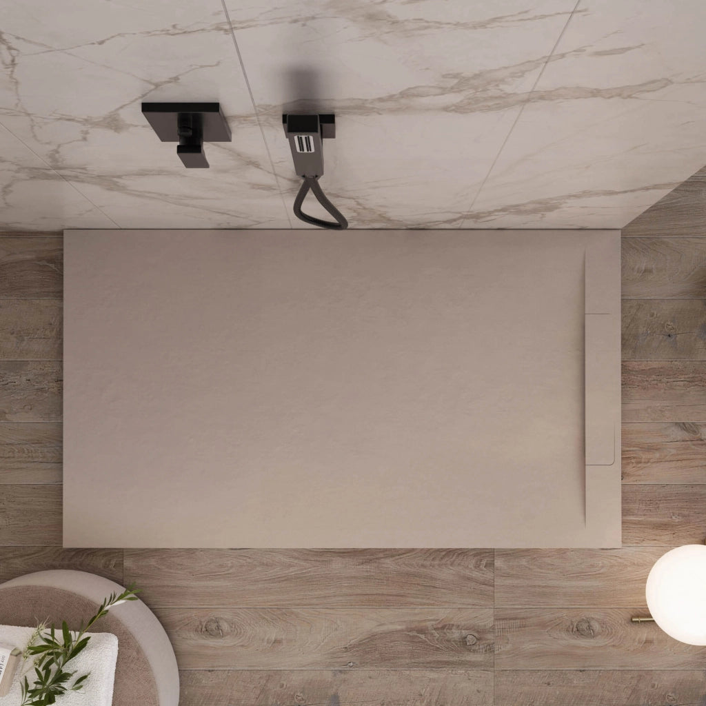 Piatto Doccia in Pietra 90x150 cm Bonussi Ardesia Calcutta Sabbia