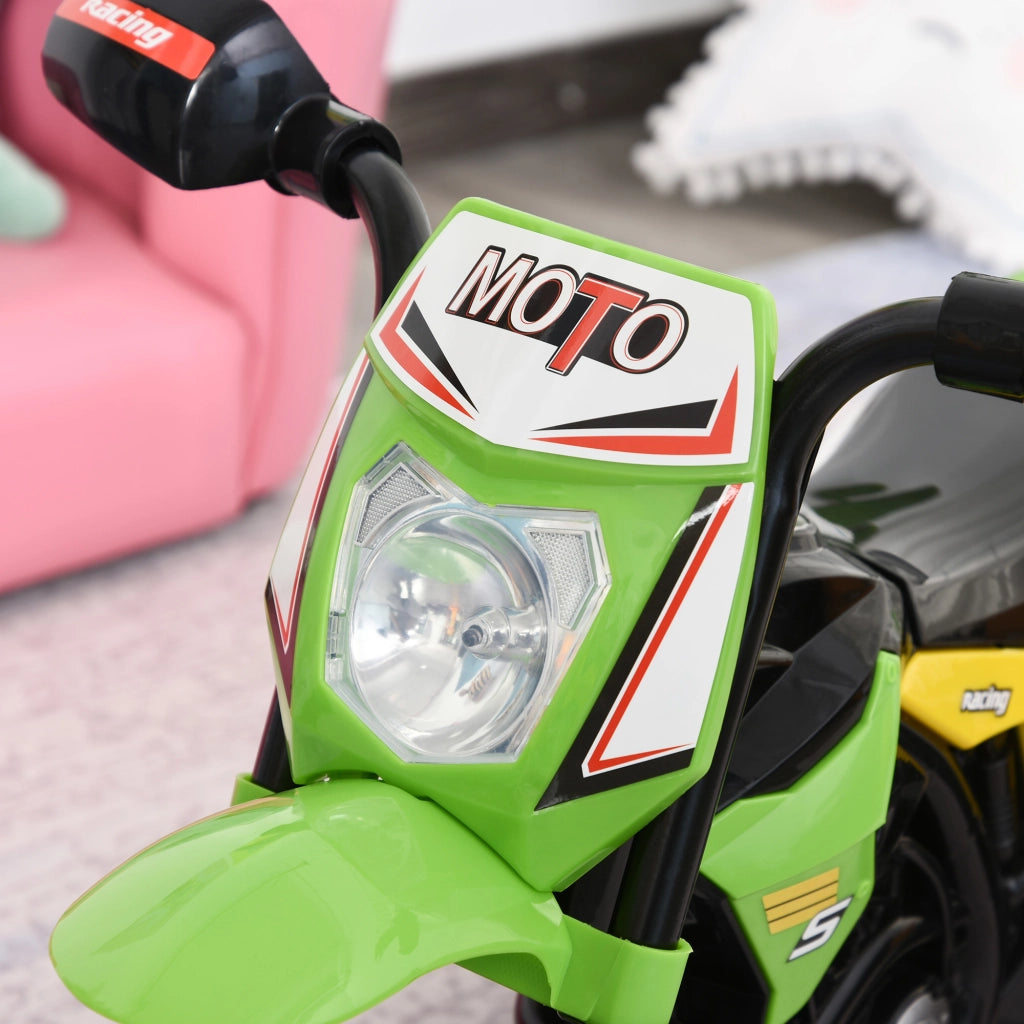 Triciclo per Bambini con Luci e Musica ¨C Zephmum ¨C Verde 71x40x51 cm