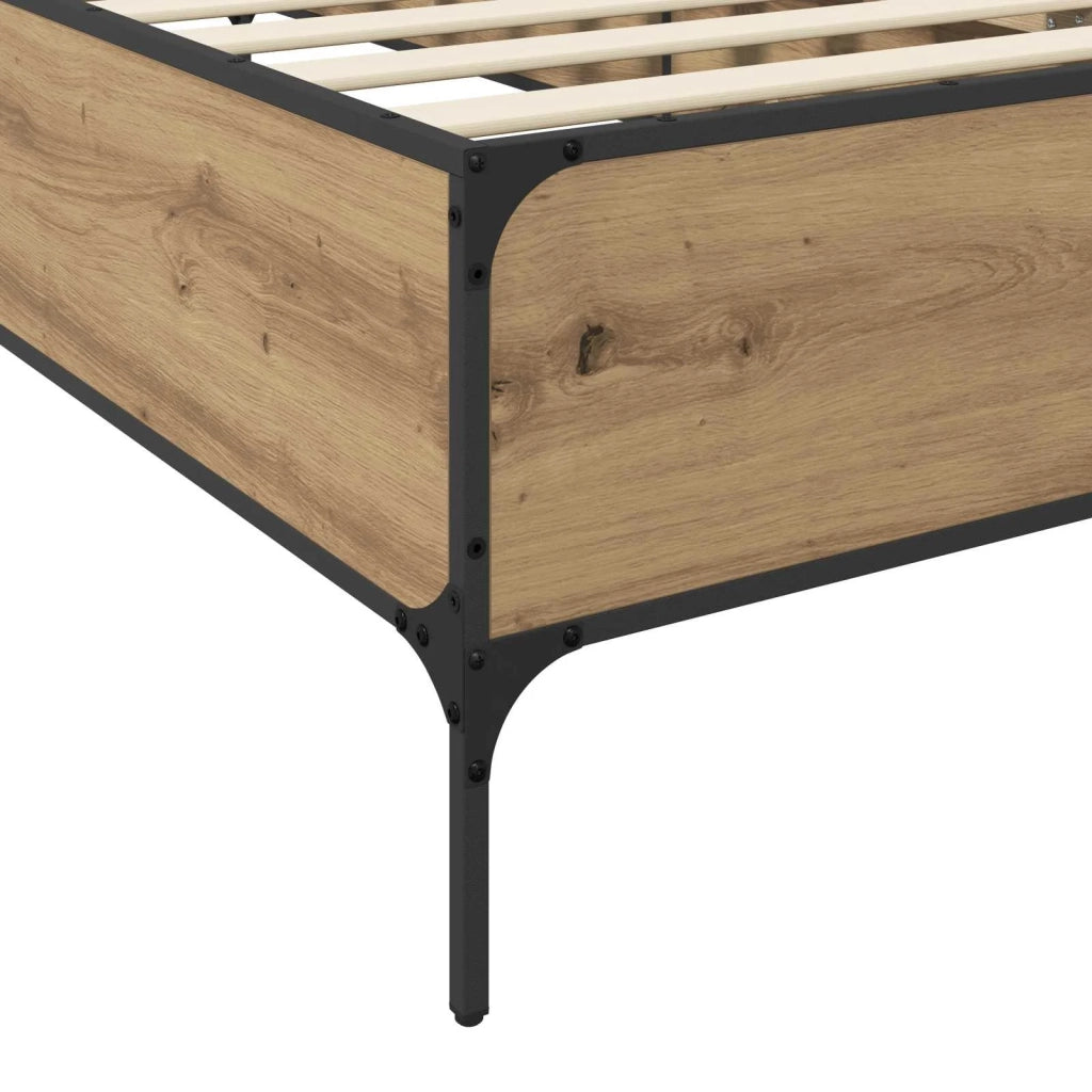 Struttura del letto-Giroletto Rovere Artigianale 80 x 200 cm 472115