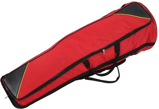 Borsa di trasporto per trombone tenore - 87 cm - Tessuto Oxford - morbido - borsa gig - Rood