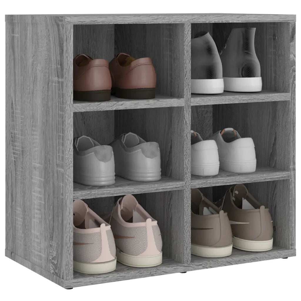 Scarpiera Grigio Sonoma 52,5x30x50 cm