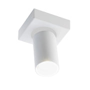 Faretto soffitto quadrato bianco orientabile GU10 Shilo