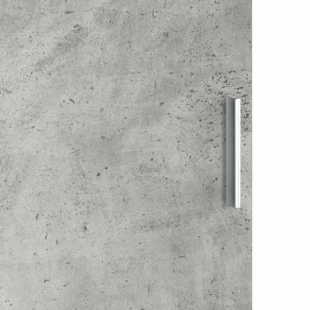 Scrivania 2 pcs Grigio cemento 3337284