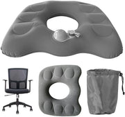 Sedile donut ergonomico opzionabile per scrivania - dimensioni 44 x 38 x 10 cm