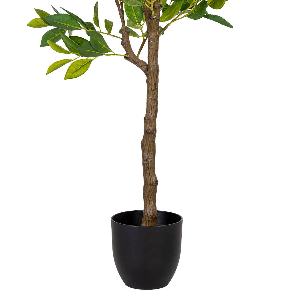 Albero di arancio artificiale decorativo verde 55x55x120
