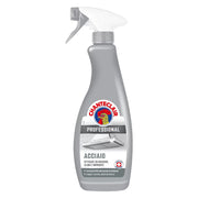 ACCIAIO BRILLANTE SPRAY 'CHANTECLAIR PROFESSIONAL' ml. 700- 8 pezzi  - CHANTECLAIR