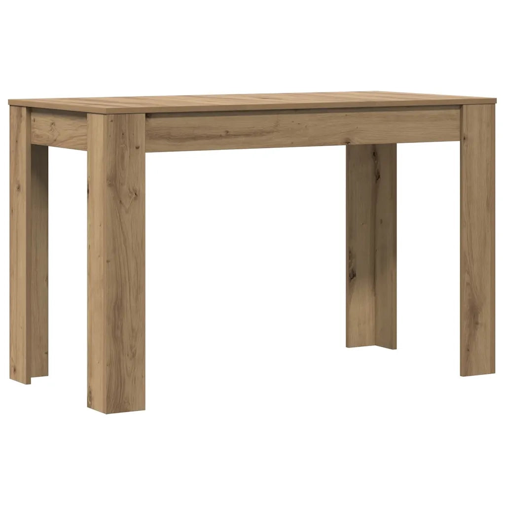Tavolo da Pranzo | Tavolo da cucina Rovere Artigianale 120x60x76 cm in Truciolato