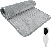 Uscita automatica Cuscino riscaldante 50 x 100 cm - 3 livelli di temperatura - cuscino riscaldante elettrico per schiena collo spalle addome