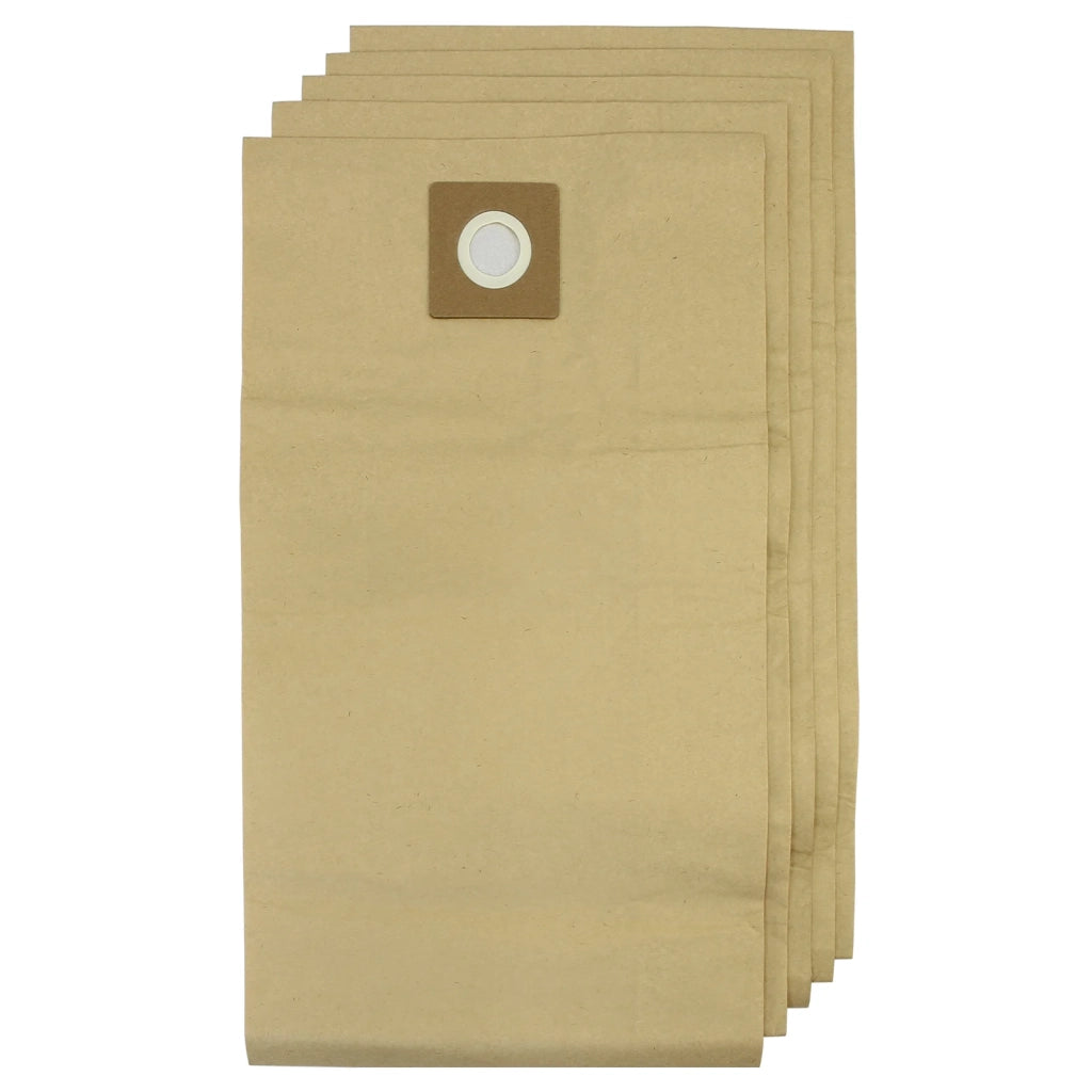 5 Sacchetti di Carta 50 litri a Doppia Parete per Aspirapolvere MAXBLAST