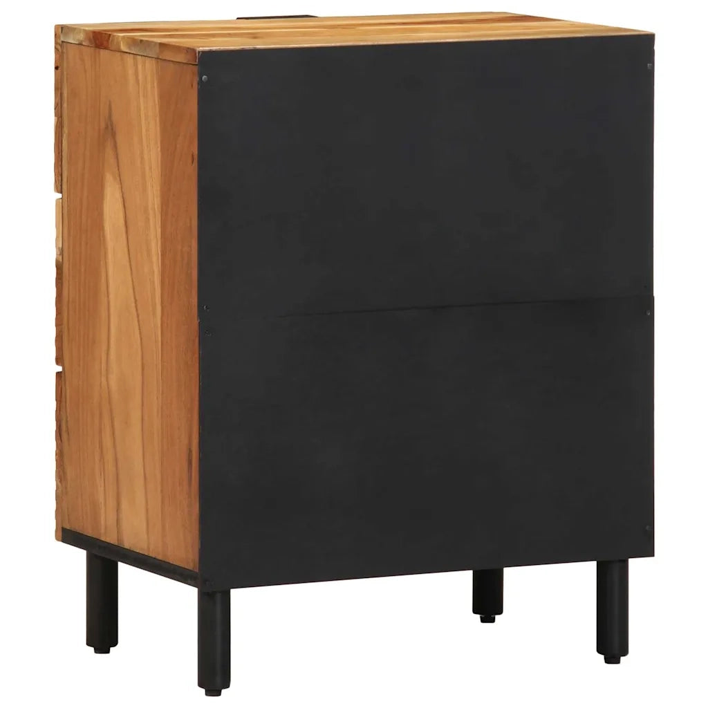 Armadio da Notte con cassetto Marrone 50 x 33 x 62 cm 4017765