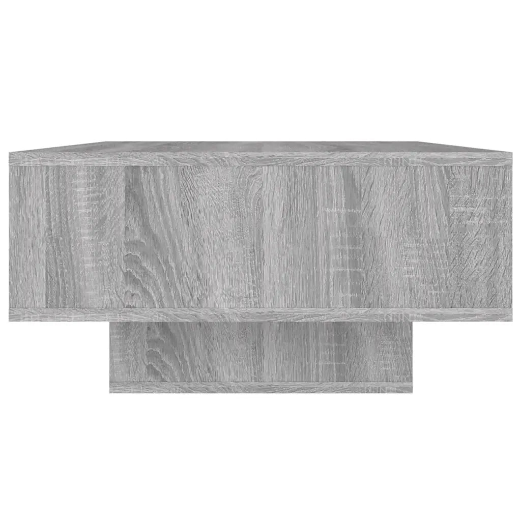 Tavolino da Salotto Grigio Sonoma 105x55x32cm Legno Multistrato cod mxl 6609