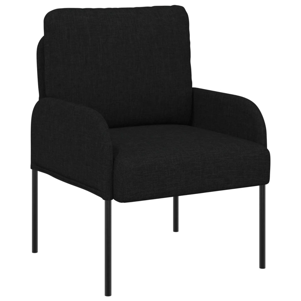 Set Divano | Divano da soggiorno | Sofa 3 pz Nero 115 x 56 x 80 cm Legno compensato