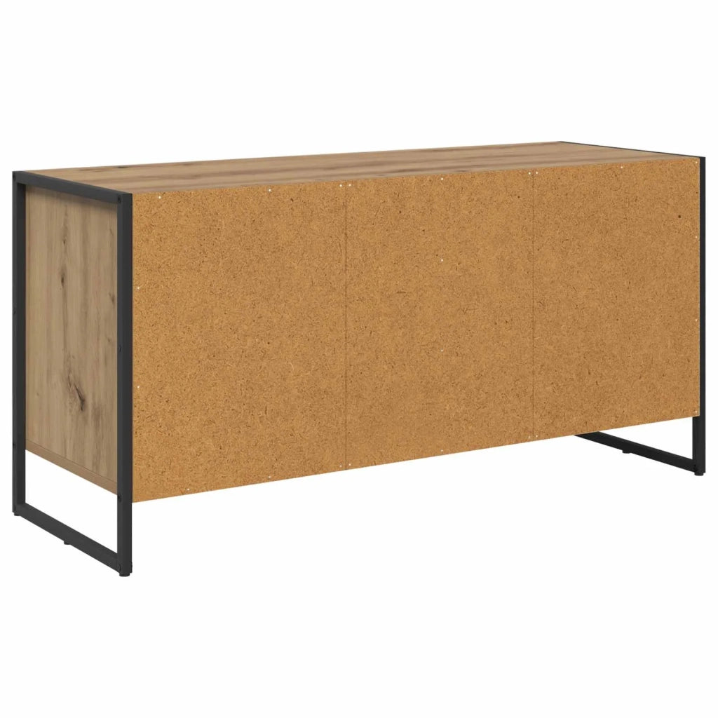 Mobile TV con cassetto-Credenza TV-Console TV Rovere Artigianale 100 x 36 x 49.5 cm