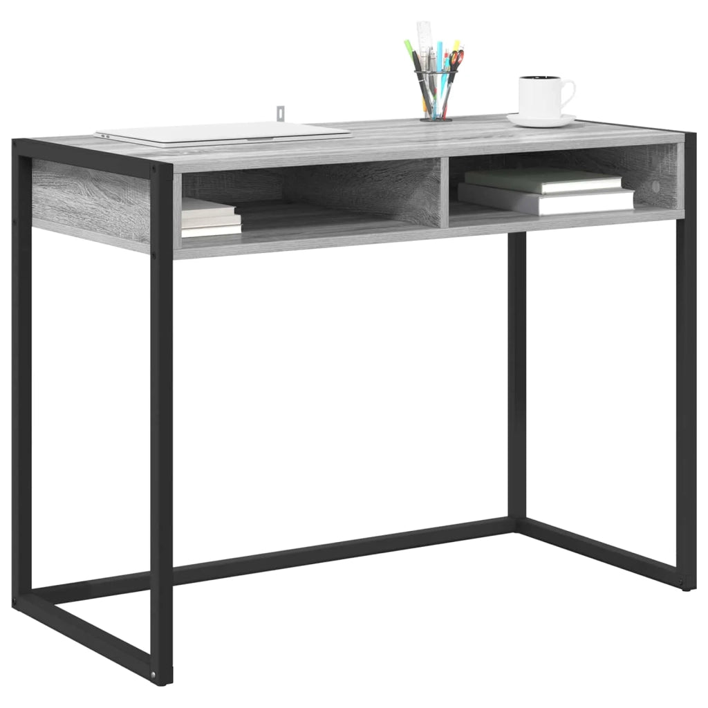 Scrivania Grigio Sonoma 100 x 50 x 75 cm Legno multistrato 886477
