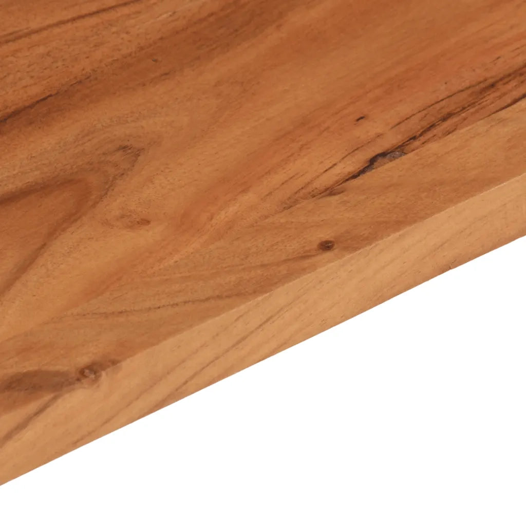 vidaXL Piano Tavolo 90x20x3,8 cm Rettangolare Legno Massello Acacia