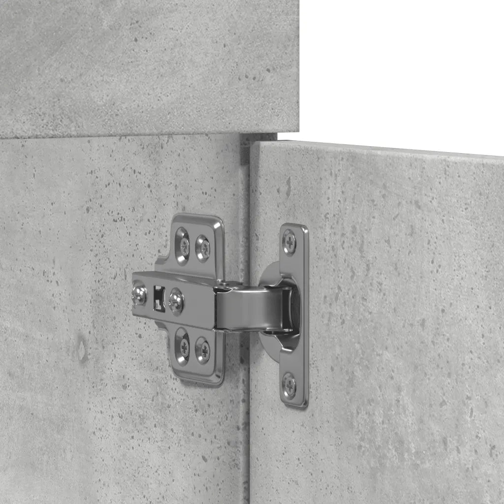 Mobile Sottolavabo Grigio Cemento 80x38,5x46 cm Multistrato