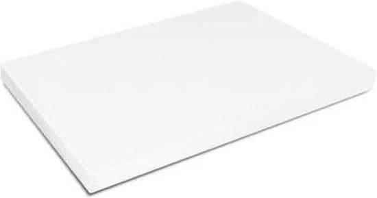 Pannello di taglio in plastica 32,5 x 26,5 x 1,5 cm Bianco