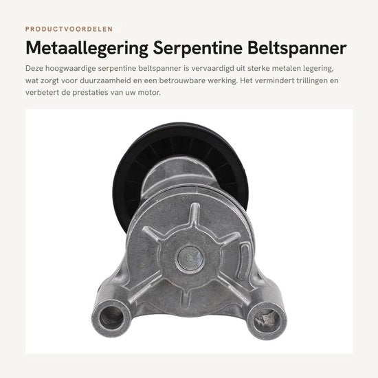 Serpentino - Riemspanner con Alta Qualità di Lega - Riduce Vibrazioni - Prestazioni Ottimali - Forma di Adattamento Precisa - Duraturo - Riemspanner