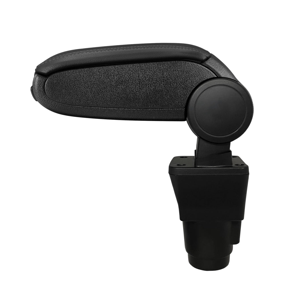 Bracciolo Centrale con Vano Portaoggetti per Auto Poggiabraccio per Automobile Marca Specificata - Rivestimento in Similpelle - Nero - Dacia Duster II