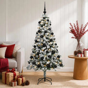 Albero di Natale Artificiale con Palline 120 cm 150 LED 3460810