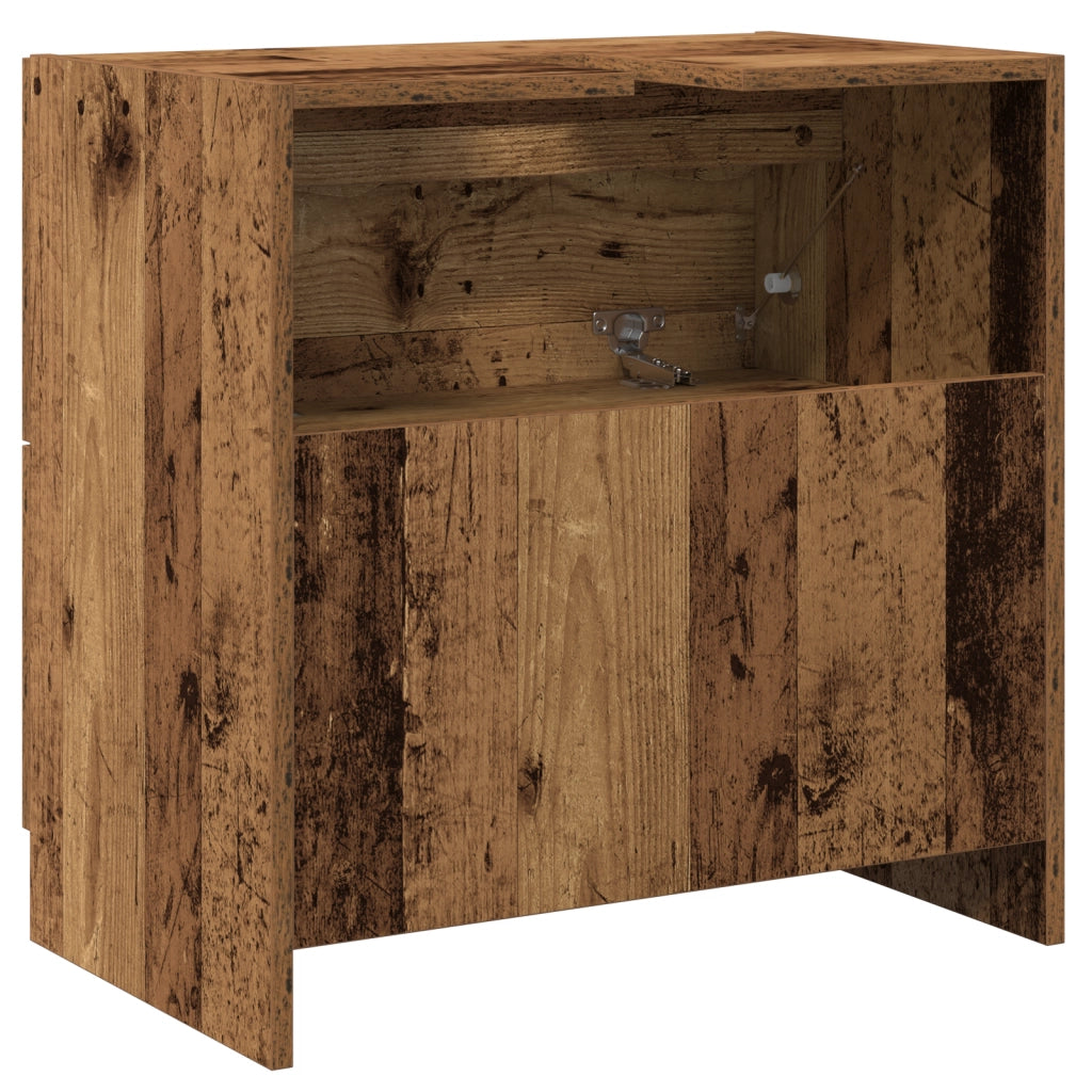 Mobile per lavandino Legno Vecchio 59x37x59 cm Legno Ingegnere