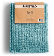 Matte da Bagno Antiscivolo 60 x 90 cm Bati Turquoise