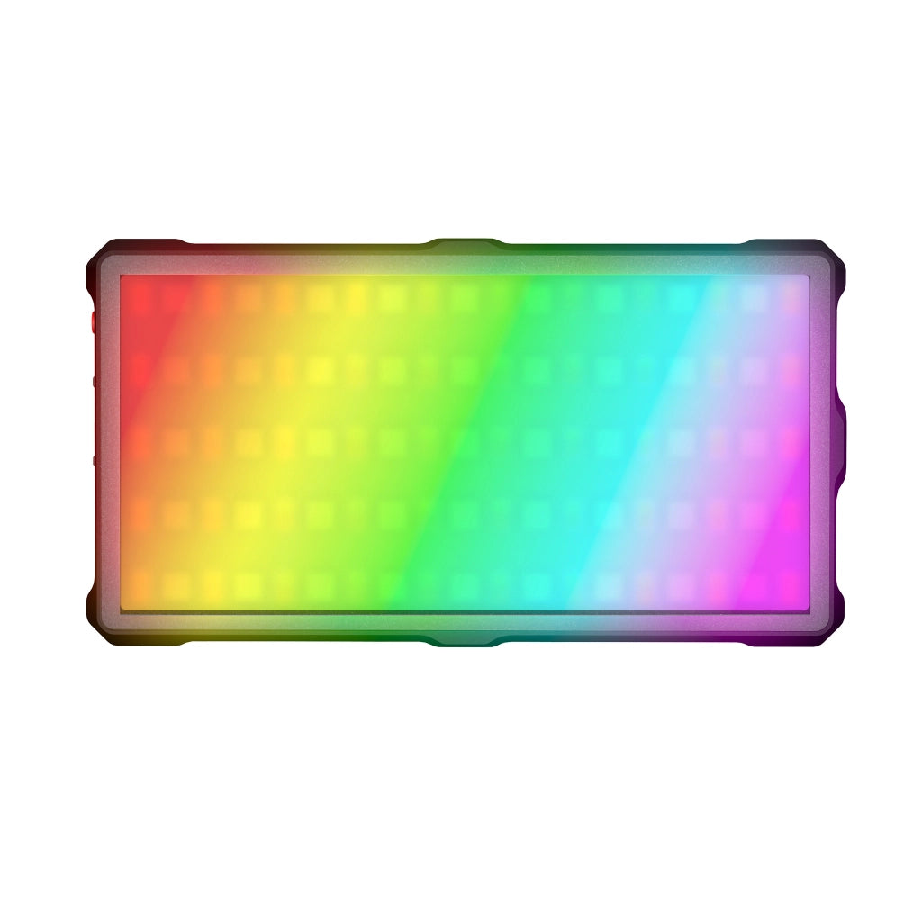 Instarter Faretto per fotografia, Pannello LED RGB per studio fotografico da 10 W, Luce tascabile per smartphone, controllo tramite App, illuminazione 3200-7500K