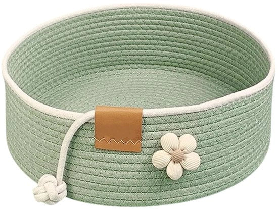 Letto per Gatti Opportuno - Respirante Area di Riposo per Animali - Resistente ai graffi - Posto di riposo confortevole - 35 cm di diametro - Materiale duraturo - Letto per animali