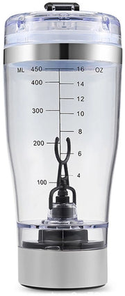 Elettro emulsificatore di proteine, bottiglia da acqua, miscelatore a vortice automatico, contenitore da 450 ml con funzione di rimozione.