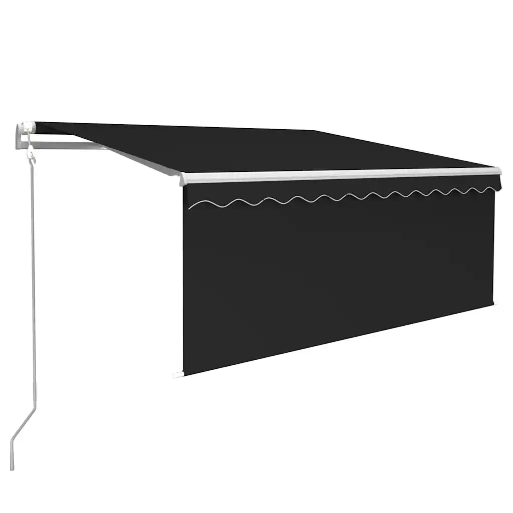 Tenda Retrattile Automatica con Parasole 3,5x2,5 m Antracite 3069289