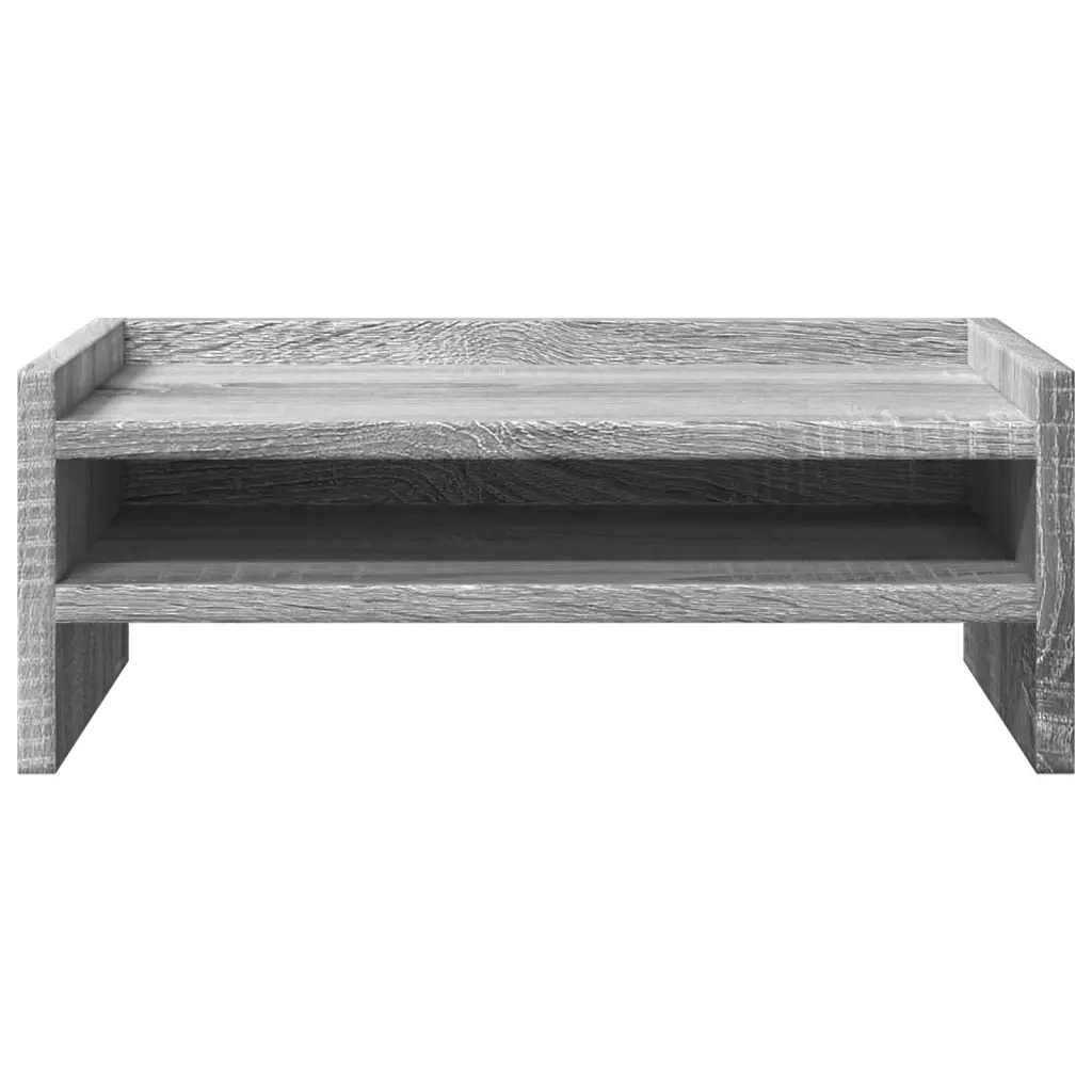Supporto per Monitor Grigio Sonoma 42x24x16 cm in Truciolato 854720